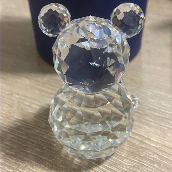VTG Swarovski Crystal Figurine Large Teddy Bear Figurine 10009 7637 NR 075 000 - Picture 2 of 4